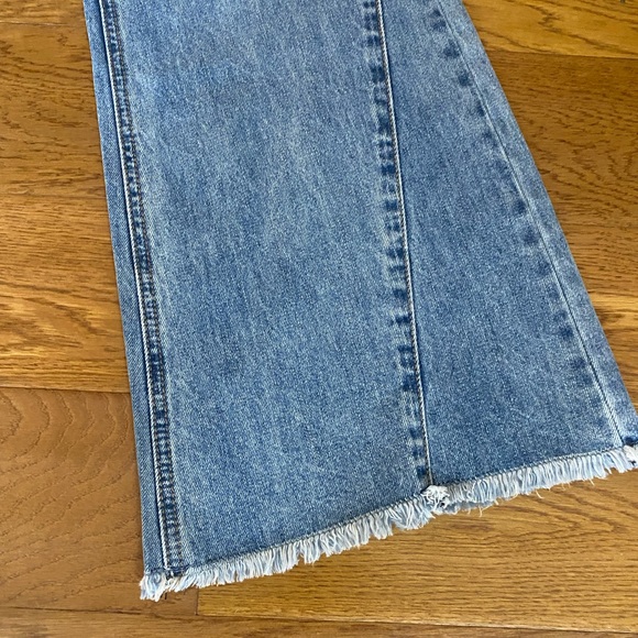 Rock & Roll Distressed Light Blue Jeans - Casual High-Rise - Picture 5 of 9